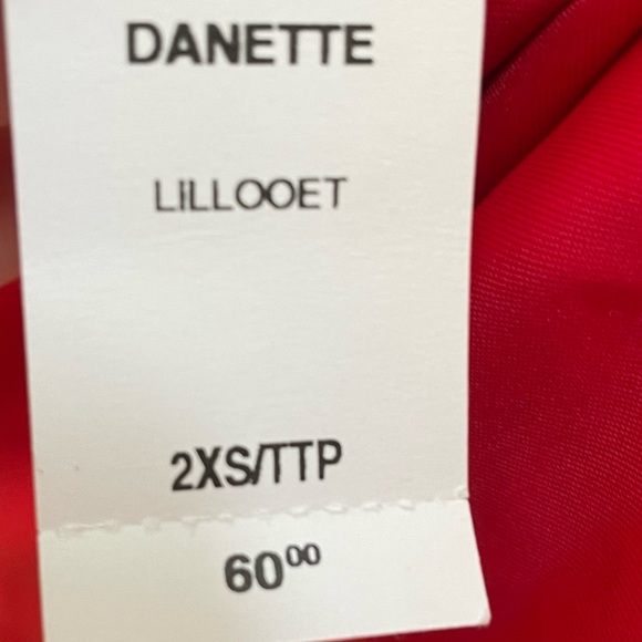 Aritzia Wilfred Danette Bodysuit - Red BNWT (Swimsuit) - Picture 2 of 8